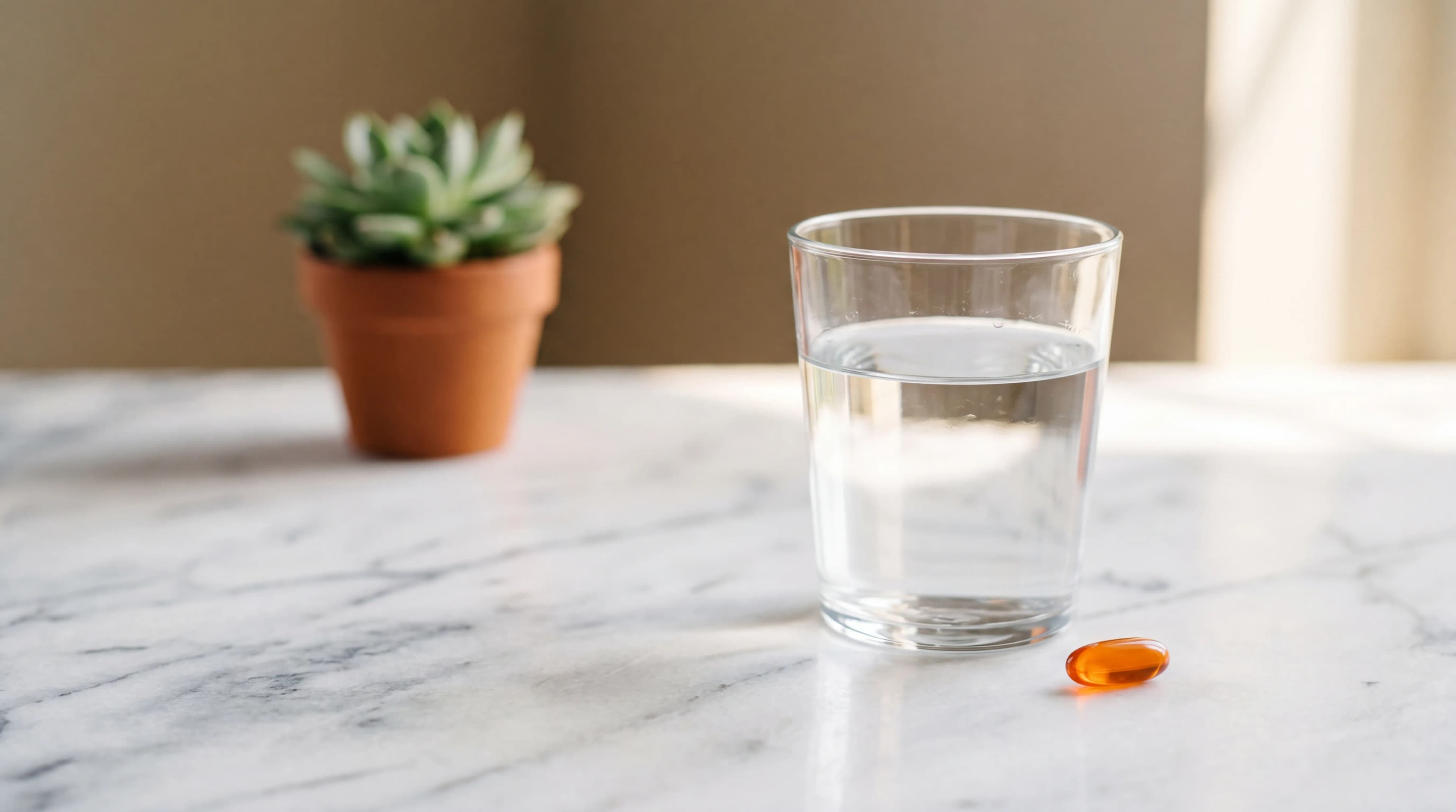 Editorial lifestyle photograph illustrating a guide to Foundayo orforglipron oral GLP-1