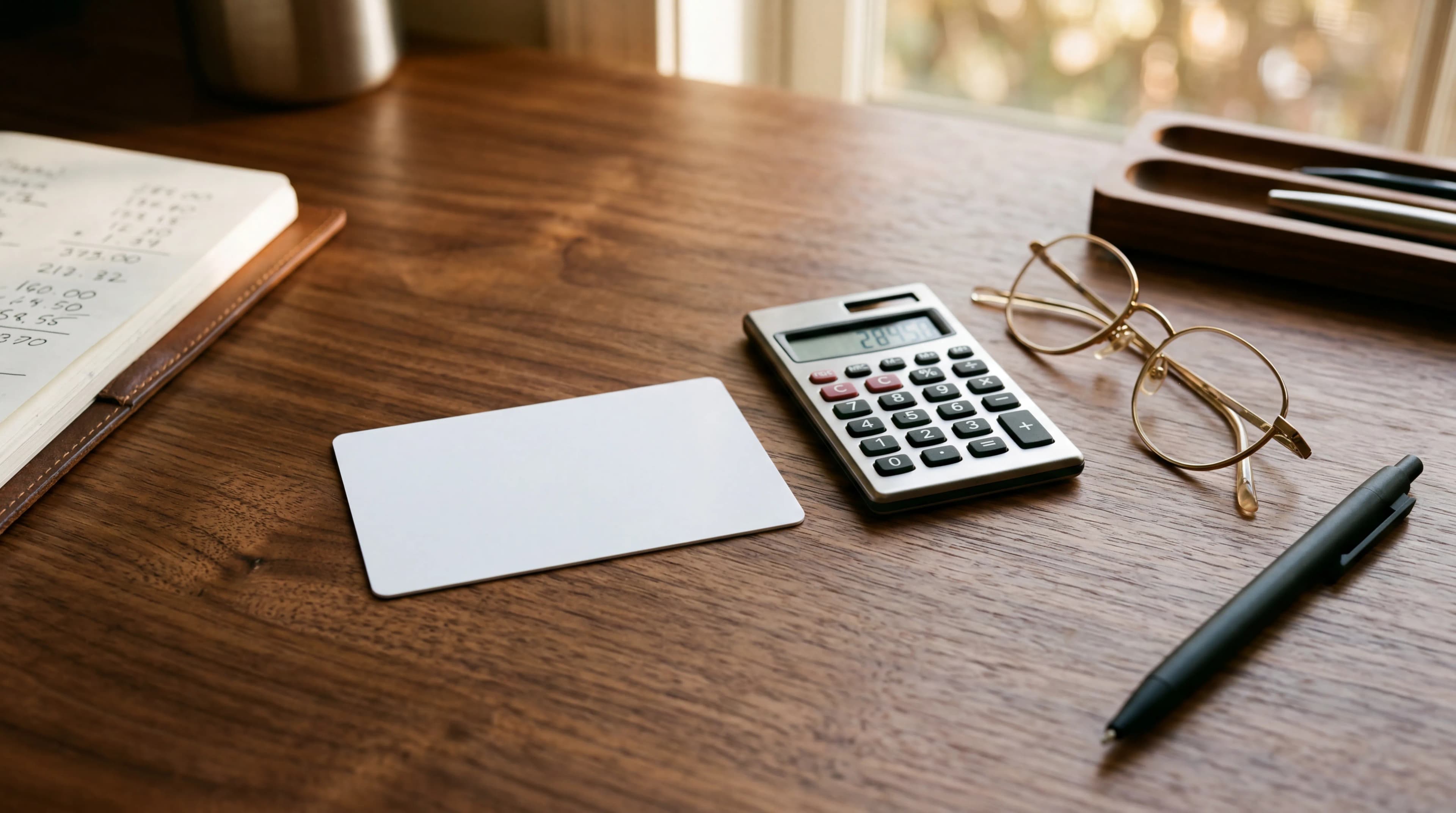 Editorial still-life illustrating Zepbound and Mounjaro savings card programs